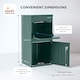 image 9 of SMART PARCEL BOX® Extra Large Front & Rear Access | Green | 1