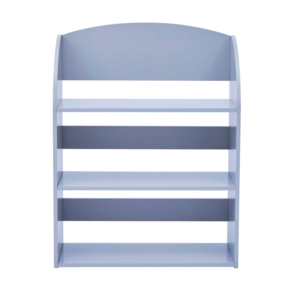 image 1 of Teamson Kids Children's 3 Shelf Bookcase, Grey