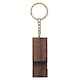 image 3 of MidOcean Code Keychain Phone Stand - Wood - One Size
