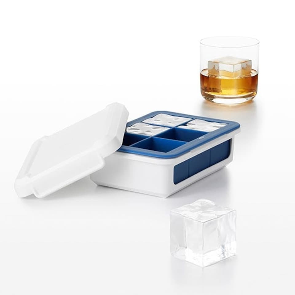 image 1 of OXO Good Grips Covered Silicone Large Cubes Ice Cube Tray