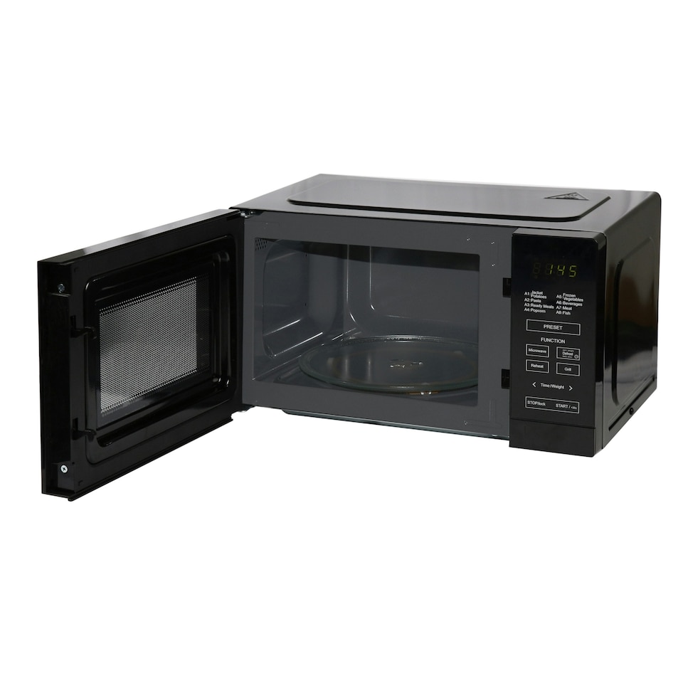 image 1 of EMtronics 20L 700W Microwave With 800W Grill - Black
