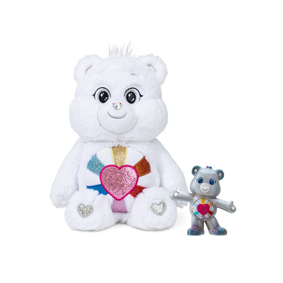 image 1 of Limited Edition 35cm Hopeful Heart Care Bear
