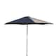 image 5 of Garden Parasol 2.7 Metre Patio Shade Rust Proof Aluminium Pole Crank Tilt | Black