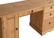 image 7 of Mercers Furniture Corona Straight Computer Desk 3 Drawer 1 Door Office Bedroom Solid Wood Pine with Mexican Styling Wooden