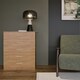 image 9 of Dakota 5 Drawer Chest Brown | Oak Effect
