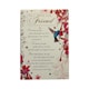 image 1 of Special Friend Bird And Red Flower Design Greeting Card
