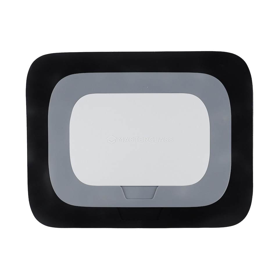 image 1 of MasterClass Trivet Black Silicone 3-in-1