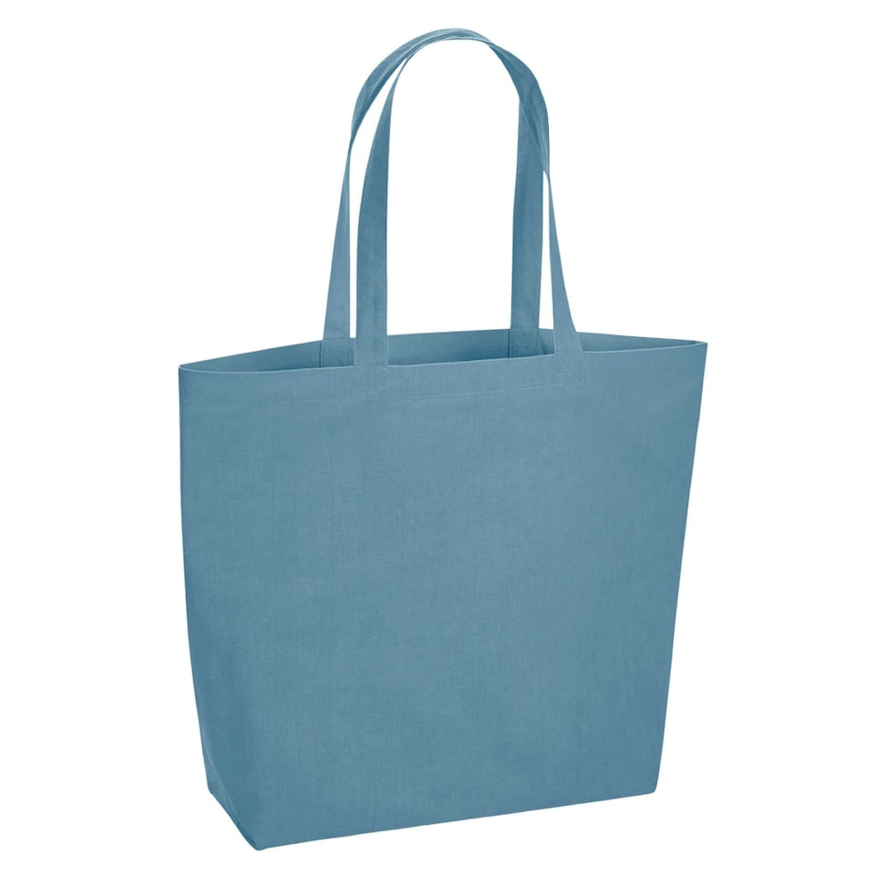 Westford Mill Maxi Organic Natural Dyed Tote Bag - Indigo - One Size | Multi