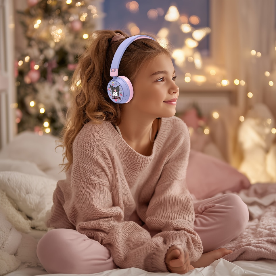 image 1 of OTL Kuromi Kids Wireless Headphones