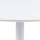 image 5 of Ibiza Round Dining Table with White Top and White Base