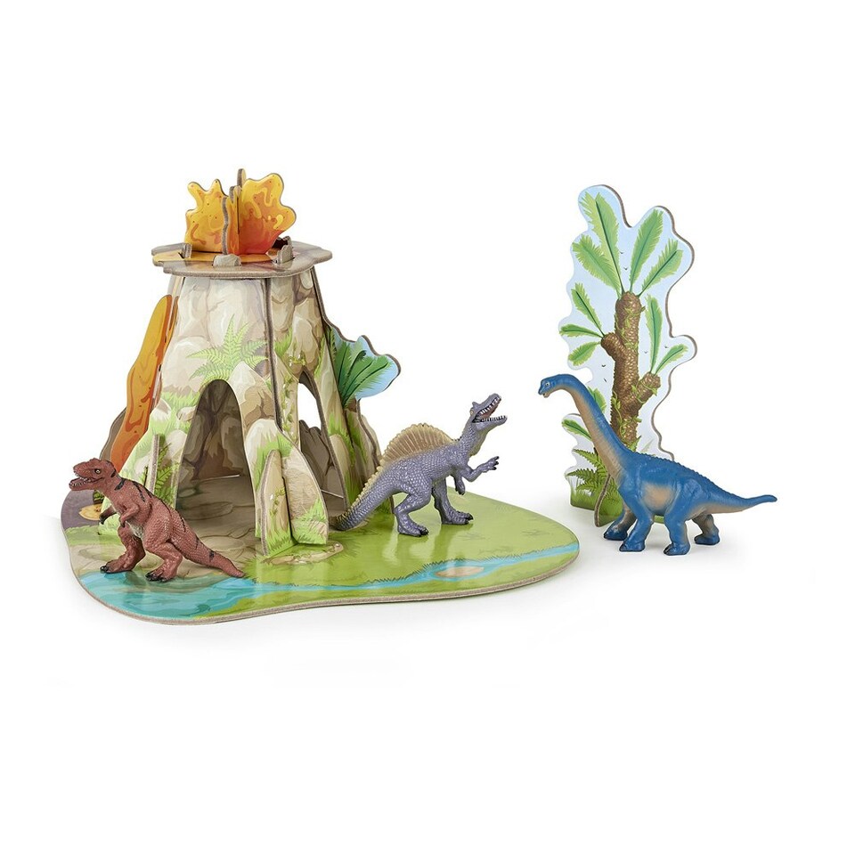 image 1 of PAPO Mini Papo Mini Land of Dinosaurs Toy Playset