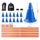 image 2 of Skylos Dog Agility Training Set Hurdle Cone Kit Height Adjustable Storage Bag