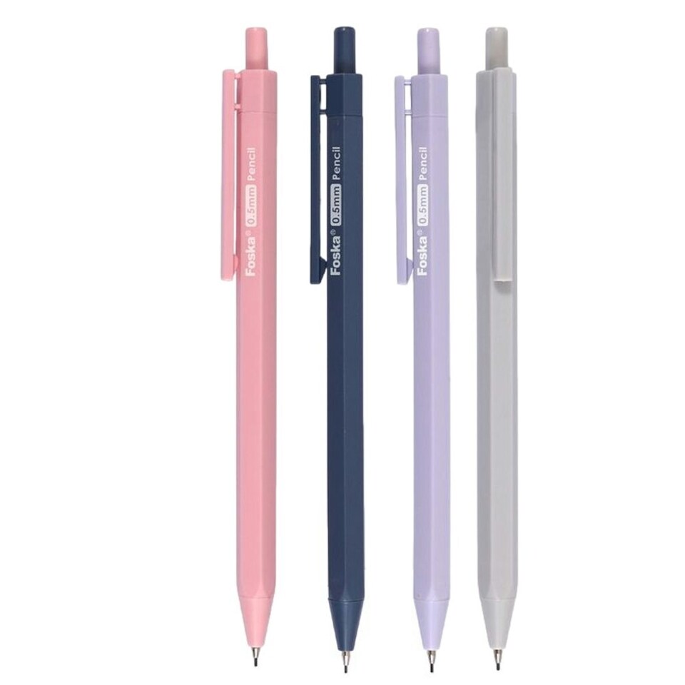 image 1 of Pack of 48 0.5mm Hexagon Mechanical Pencils
