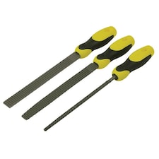 Stanley Hand Tools Handled Rasp Set, 3 Piece - Multi Colour - One Size