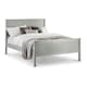 image 1 of New England Dove Grey Lacquer Bed Frame - Single 3ft (90cm)