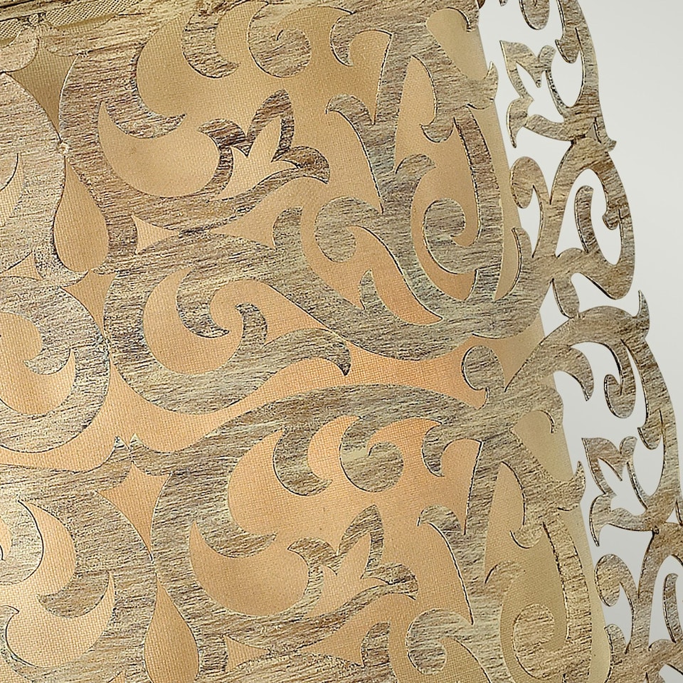 image 1 of Carabel 2 Light Indoor Wall Light Brushed Champagne, E14