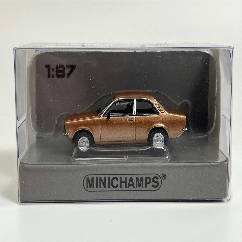 image 1 of Opel Kadett 1973 Gold 1:87 Scale Minichamps 870040101