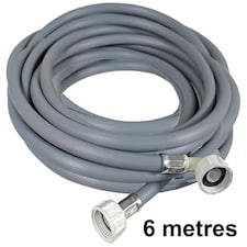 SPARES2GO Universal 6m Cold Water Fill Hose for Dishwasher and