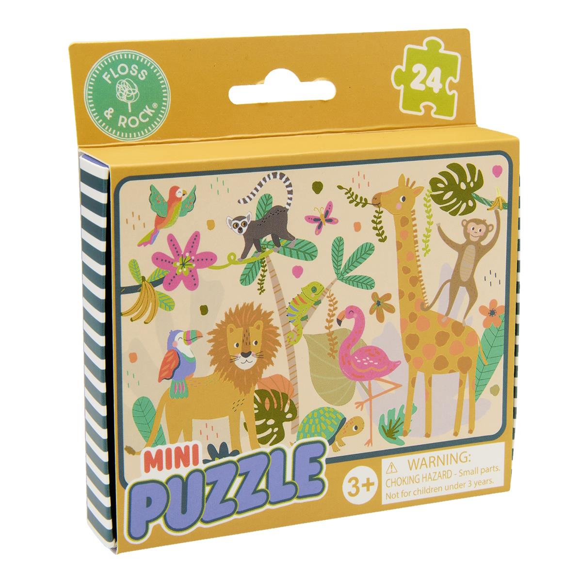Floss & Rock Mini Jigsaw Puzzle - Jungle