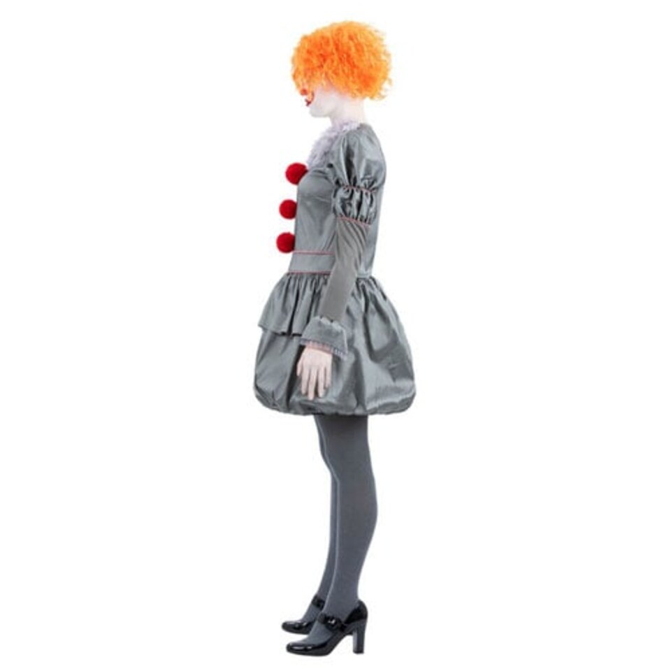 image 1 of Pennywise IT Chapter Two Fancy Dress Costume Ladies Medium - UK 12-14