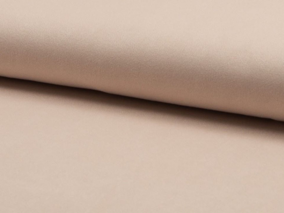 Orange Faux Suede Stretch Knit Fabric for Dressmaking, 140cm / 55" Wide - per metre