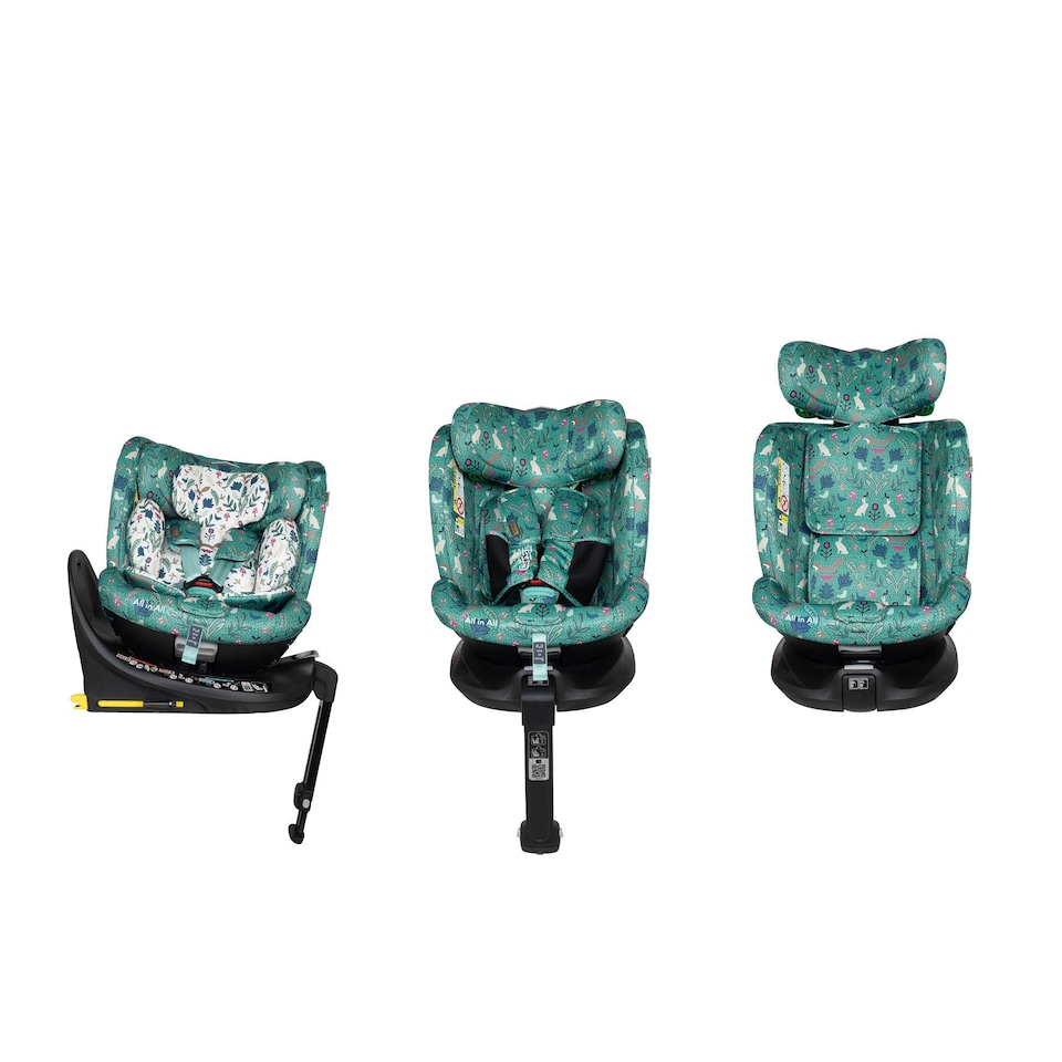 image 1 of Cosatto All in All Extra iSize 360 Car Seat Birth to 12 Years, Extended Rear Facing, ISOFIX with 360 Rotation