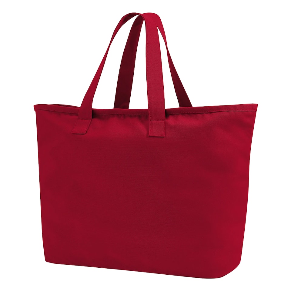 image 1 of Westford Mill Canvas Heavy Duty Tote Bag | Red | Scarlet Red | 1