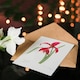 image 4 of Pierre-Joseph Redouté Art Card Amaryllis Flower Vintage Floral