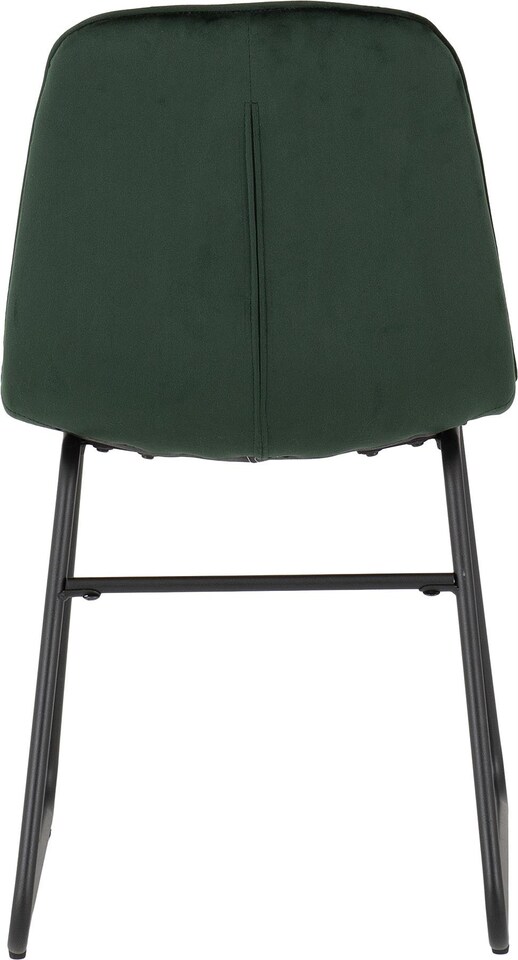 image 1 of Pair of Lukas Velvet Dining Chairs | Green | Emerald Green | 2