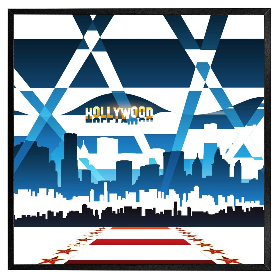 image 1 of Hollywood (Picture Frame) Black | XL
