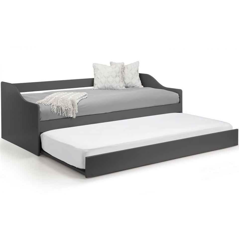 image 1 of Premier Anthracite Day Bed Single 3ft (90cm) + Pull Out Bed (Guest Bed)