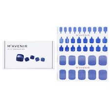 Nail Sticker (purple) - # Your Galaxy Pedi - 36pcs Purple