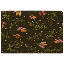 Green Branches Rug | Multi