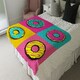 image 4 of Set doughnut sweet food, donut cartoon pop art style (Blanket)