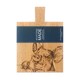 image 2 of The Just Slate Company Pig Medium Oak Serving Paddle