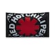 image 2 of Rock Sax Asterisk All-Over Print Red Hot Chili Peppers Pencil Case - Black/White/Red - One Size