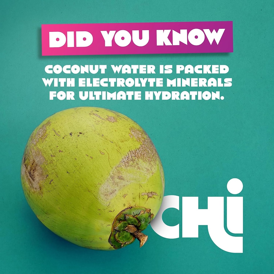 image 1 of Chi Pure Coconut Water 6 x 1L