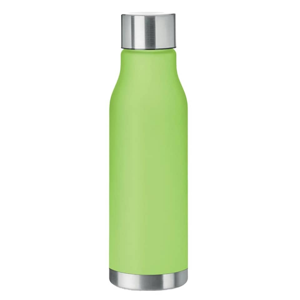 image 1 of MidOcean Glacier RPET 600ml Water Bottle - Transparent Lime - One Size | Blue | One Size
