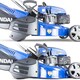 image 3 of Hyundai 17"/43cm 139cc Electric-Start Self-Propelled Petrol Roller Lawnmower | HYM430SPER