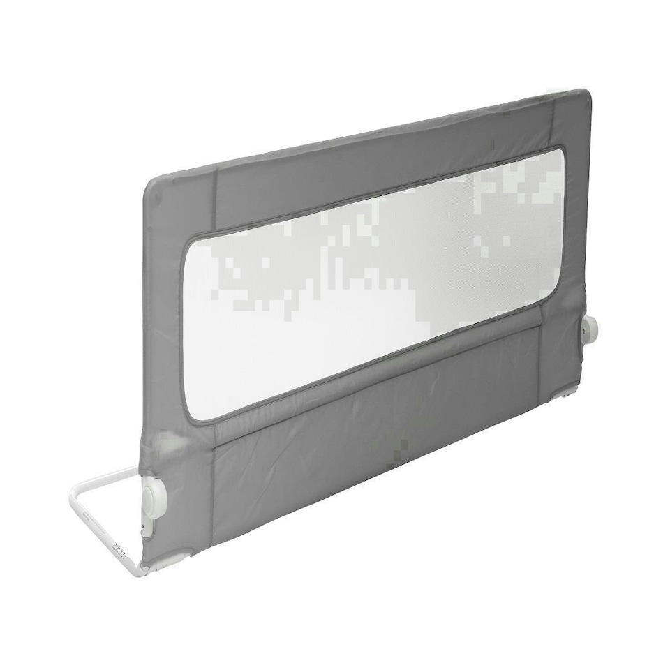 image 1 of Safetots Bed Rail, Grey 100cm Wide x 40cm Tall, Toddler Bed Guard for Safety