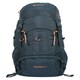 image 2 of Mountain Warehouse Rucksack with Padded Back Panel Trekking Travel Sports Bag Blue | Navy