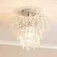 image 3 of ValueLights Emma Acrylic Waterfall Jewel Droplet Pendant Ceiling Light