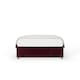 image 2 of Majestic 1000 Pocket Sprung Aubergine Chenille Divan Set Super King