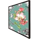 image 3 of Bright flower on green (Picutre Frame) Grey | L