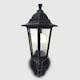 image 2 of ValueLights Black Mayfair PIR Outdoor Wall Lantern with 10W Warm White Bulb