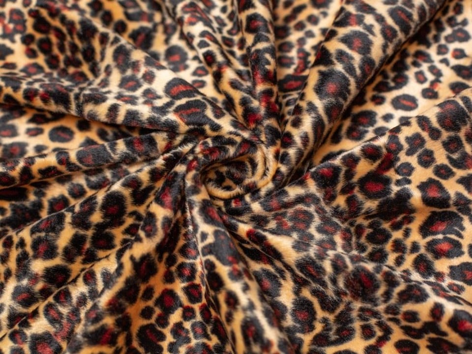 Minerva Core Range Black Velboa Faux Fur Fabric for Dressmaking, Toy Making, 145cm / 57" Wide - per metre