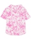 image 3 of Barbie Girls Towel Poncho | Pink Tie Dye Wearable Bath Towel For Kids | Classic Logo Graphic Hooded Changing Robe | Short Sleeve Cosy Swimwear Beach Cover Up Merchandise Gift for Children