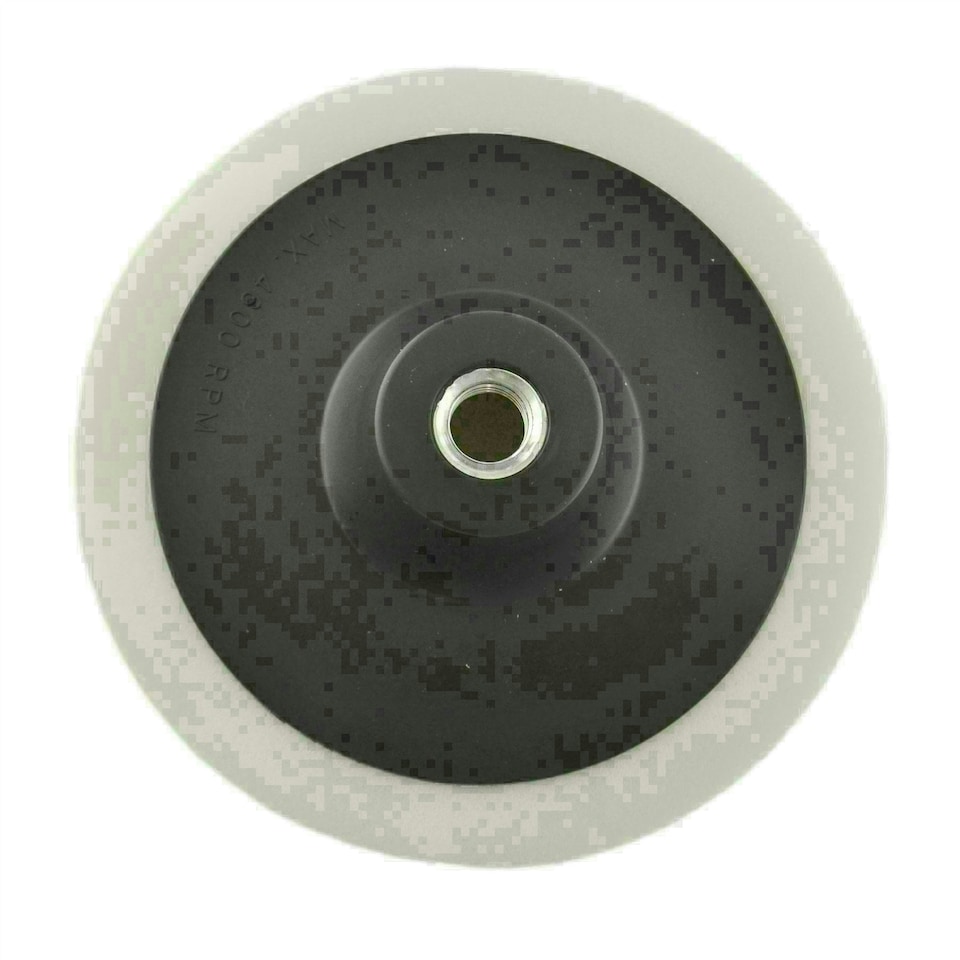 image 1 of Polishing Mop Sponge Buffing 150mm M14 Thread Hard Wheel Polisher Cleaning