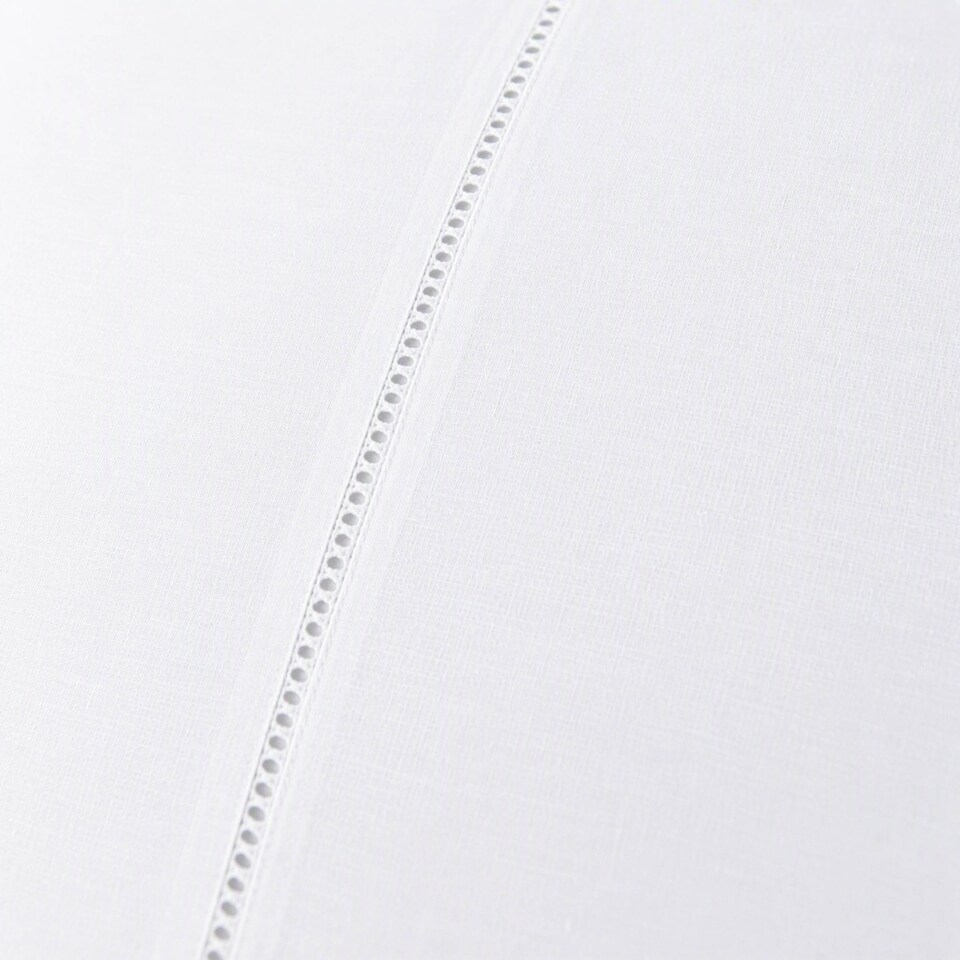 image 1 of Martex Embroidered Duvet Cover Set - White