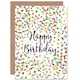 image 1 of Colourful Confetti Happy Birthday For her Greeting Card